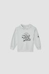Kız Çocuk Mickey Mouse Lisanslı Kapüşonlu Sweatshirt
