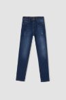 Erkek Çocuk Slim Fit Yırtık Detaylı Jean Pantolon