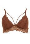 Dantelli İp Detaylı Ayarlanabilir Triangle Bralet