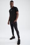 Slim Fit Esnek Dokulu Sporcu Taytı