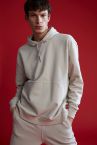 Oversize Fit Kapüşonlu İçi Yumuşak Tüylü Uzun Kollu Sweatshirt