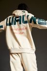 Defacto Fit NBA Milwaukee Bucks Lisanslı Oversize Fit Kapüşonlu Sırt Baskılı Sweatshirt