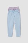 Defacto Fit Kız Çocuk Regular Fit 2'li Jogger Eşofman Altı