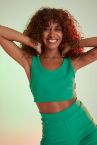 Basic Slim Fit Crop Top