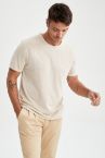 Relax Fit Bisiklet Yaka Basic Kısa Kollu Tişört