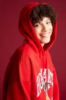 Harry Potter Lisanslı Oversize Kapüşonlu Uzun Kollu Sweatshirt