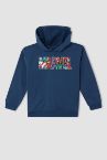 Erkek Çocuk Marvel Lisanslı Regular Fit Lisanslı Kapüşonlu Sweatshirt