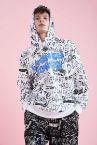 Looney Tunes Lisanslı Oversize Fit Kapüşonlu Uzun Kollu Sweatshirt