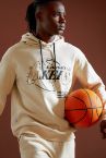 Defacto Fit NBA Los Angeles Lakers Lisanslı Kapüşonlu İçi Yumuşak Tüylü Sweatshirt