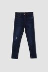Erkek Çocuk Slim Fit Yırtık Detaylı Jean Pantolon