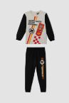 Erkek Çocuk Cars Lisanslı Uzun Kollu Pijama Takımı