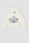 Kız Çocuk NBA Milwaukee Bucks Lisanslı Bisiklet Yaka Crop Sweatshirt