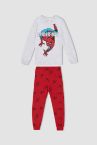 Erkek Çocuk Spider Man Lisanslı Uzun Kollu Pijama Takım