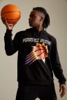 NBA Phoenix Suns Lisanslı Regular Fit Kapüşonlu Uzun Kollu Sweatshirt