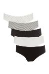 Fall In Love 5'li Hipster Desenli Slip Külot