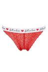 Fall In Love Sevgililer Günü Dantelli Brazilian Külot
