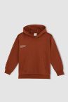 Erkek Çocuk Oversize Fit Kapüşonlu Baskılı Sweatshirt