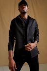 Slim Fit Polo Yaka Uzun Kollu Gömlek