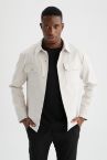 Slim Fit Polo Yaka Gömlek Ceket
