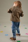 Erkek Bebek Regular Fit Esnek Belli Jean Pantolon