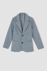 Erkek Çocuk Regular Fit Cepli Blazer Ceket