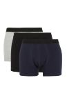 Defacto Fit Loose Fit Pamuk Elastan 3'lü Örme Boxer