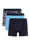 Defacto Fit Regular Fit Pamuklu 3'lü Boxer