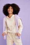 Defacto Fit Regular Fit Kapüşonlu Nakışlı Sürdürülebilir Organik Pamuklu Sweatshirt
