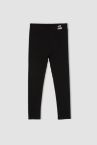 Kız Çocuk Slim Fit Baskılı Biyeli Uzun Tayt