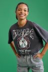 Coool Oversize Fit Looney Tunes Lisanslı Bisiklet Yaka Tişört