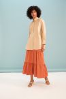 Oversize Fit Poplin Etek