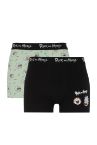 Defacto Fit Rick and Morty Regular Fit Pamuklu 2'li Boxer