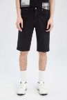Regular Fit Jean Bermuda Şort