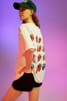 Rolling Stones Lisanslı Oversize Fit Bisiklet Yaka Baskılı Kısa Kollu Tişört