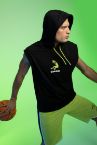 Defacto Fit Shaquille O'Neal Lisanslı Oversize Fit Kapüşonlu Tişört
