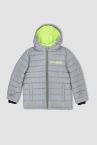 Erkek Çocuk Puffer Şişme Regular Fit Kapüşonlu Polar Astarlı Mont