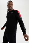 Defacto Fit Slim Fit Bisiklet Yaka Uzun Kollu Spor Sweatshirt