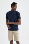 Slim Fit Dik Yaka Polo Tişört