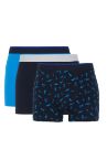 Defacto Fit Regular Fit Esnek 3'lü Örme Boxer