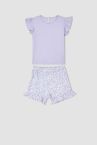 Kız Çocuk Regular Fit 2'li Pijama