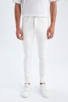 Slim Comfort Fit Normal Bel Dar Paça Jean Pantolon