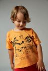 Erkek Bebek Regular Fit Baskılı Pamuklu Kısa Kollu Tişört
