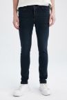 Super Skinny Fit Düşük Bel Dar Paça Sürdürülebilir Jean Pantolon