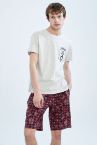 Harry Potter Lisanslı Baskılı Regular Fit Pijama Takımı