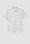 Erkek Çocuk Regular Fit Polo Yaka Poplin Kısa Kollu Gömlek