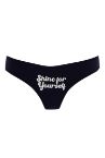 Fall In Love Slogan Baskılı Slip Külot