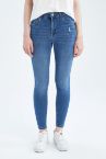Rebace Skinny Fit Yırtık Detaylı Jean Pantolon