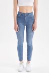 Skinny Fit Normal Bel Jean Pantolon