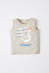 Erkek Bebek Bisiklet Yaka Regular Fit Atlet