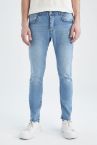 Slim Comfort Fit Yırtık Detaylı Jean Pantolon